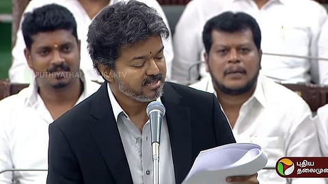 CM Vijay Delivers Assembly Reply Amid High Expectations