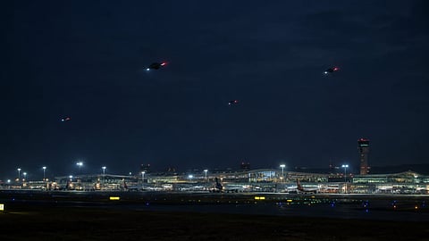 Punjab Amritsar airport on high alert after suspected drones