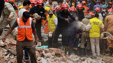 DELHI BUILDING COLLAPSE UPDATE