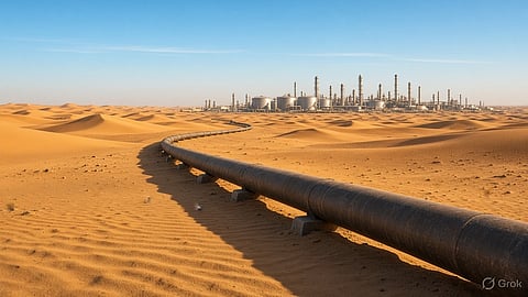 Saudi Oil Pipeline Shutdown Sends Global Oil Prices Higher