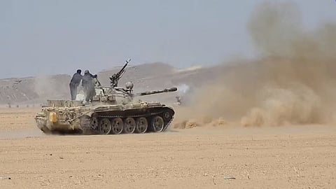 Houthis In Perim Island 