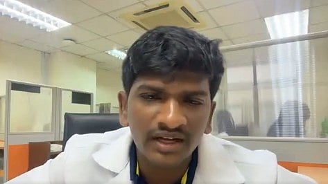 PhD Student Bharathidasan's video again went viral on social media