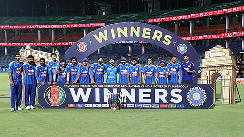 India won the India Tour of Afghanistan T20I Series Abhishek Sharma new record in century