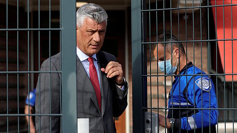 Former Kosovo President Hashim Thaci sentenced to 25 years