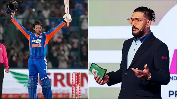'30 பந்தில் சதமடிப்பதற்கு முன்பு..' அபிஷேக் சர்மாவிற்கு யுவராஜ் சொன்ன அட்வைஸ்!
