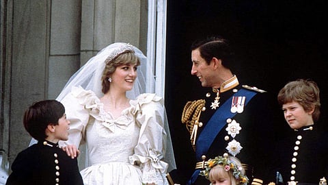 PRINCE CHARLES AND PRINCESS DIANA