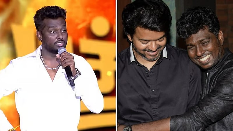 விஜய் இதைத்தான் உருவாக்குகிறார்! முதல்வர் குறித்து அட்லீ பேசியது என்ன? வைரலாகும் மேடைப் பேச்சு!
