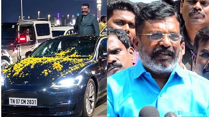 ’TN 07 CM 2031’ பதிவெண் காரில் திருமா.. சர்ச்சையான பயணம்.. விசிக விளக்கம்!!