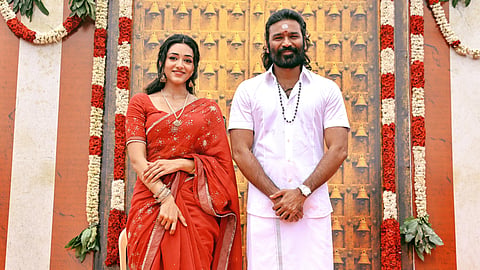 Actor Dhanush movie D56 shooting stars 