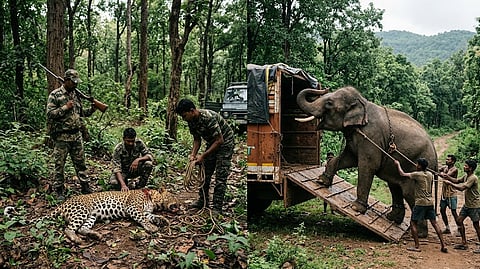 MP wildlife sos facing allegations leopard poaching illegal elephant trade
