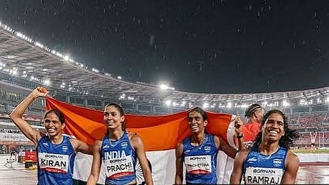 Vidya breaks Usha's record with 3 medals! Father celebrates with joy!