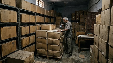 15 years locked in boxes fate of over 2 lakh books moved for delhi metro