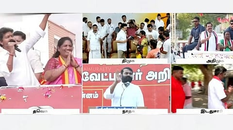 Campaigning Ends in Madurantakam, Dharapuram Bypoll Seats