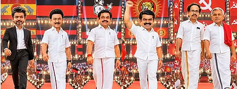 TVK, DMK By-Election Vote Counting Underway in Tamil Nadu
