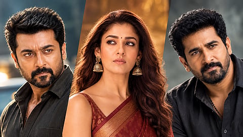 Suriya, Nayantara & Vijay Antony 