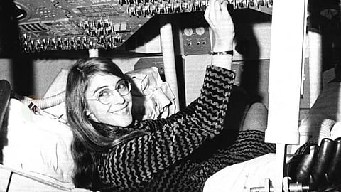 "The woman who helped man set foot on the moon! Who is this Margaret Hamilton?"