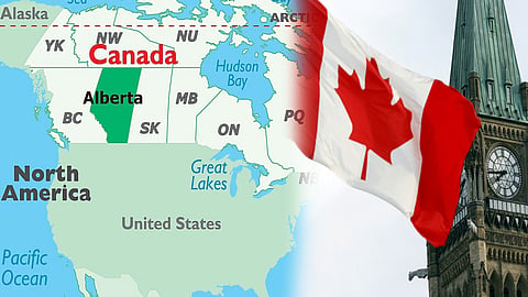 Canada, faces the risk of splitting in two