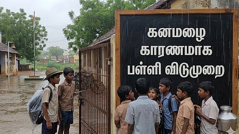 Tamil Nadu Schools Declared Holiday Due to Heavy Rainfall