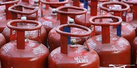 எரிவாயு சிலிண்டர் விலை உயர்வு