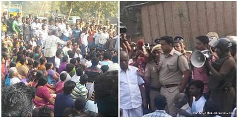 அலங்காநல்லூர், பாலமேட்டில் போக்குவரத்து நிறுத்தம்