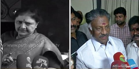 சிரிப்பு.. சசிகலா விமர்சனமும்... பன்னீர்செல்வம் பதிலும்
