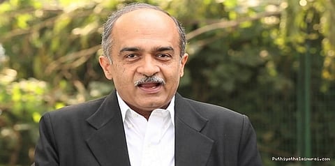 கிருஷ்ணர் பற்றிய டிவீட்: மன்னிப்புக் கேட்டார் பிரசாந்த் பூஷன்
