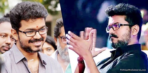 புதிய தோற்றத்தில் நடிகர் விஜய்