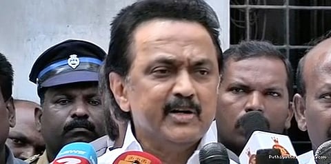 வடிகட்டிய பொய்யைப் பேசும் முதலமைச்சர்: ஸ்டாலின்