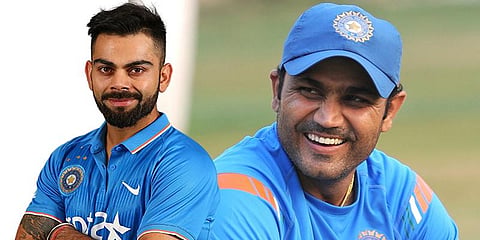 கோச் பதவி: சேவாக்கை தூண்டியது கோலியாமே?