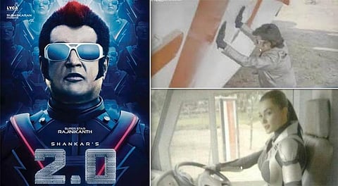லீக் ஆனது ரஜினியின் 2.0  புகைப்படங்கள்