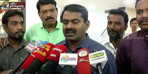 புஸ்வானமாகி விடுவார் ரஜினி... சீமான் 