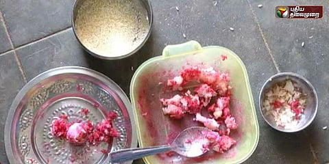 சிவப்பு நிறமா‌க‌ மாறும் சமைத்த‌ உணவு: மக்கள் அதிர்ச்சி