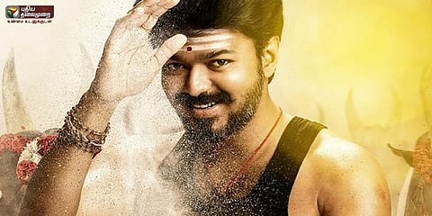 மெர்சலில் அரசியல் அரிதாரம் பூசும் விஜய்!