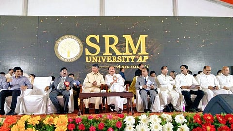 ஆந்திராவில் எஸ்ஆர்எம் பல்கலைக்கழகம்....  மாணவர்கள் நலன் காக்கும் திட்டங்கள் அறிவிப்பு