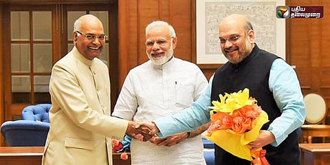 நாட்டின் 14ஆவது குடியரசுத் தலைவராக ராம்நாத் கோவிந்த் தேர்வு 