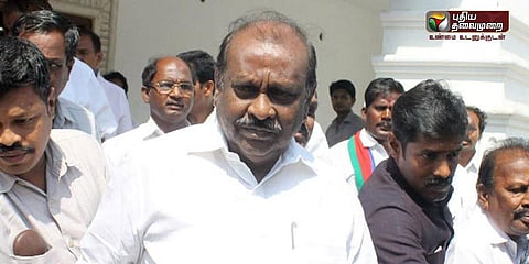 ஒருவர் அணி மாறுவதால் எந்த பாதிப்பும் இல்லை: நத்தம் விஸ்வநாதன்
