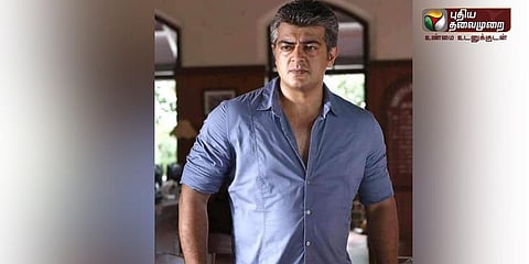 அஜித்தின்  சண்டைக்காட்சி... சாட்சியாக மாறிய பாடலாசிரியர்!