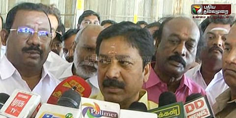 ஊழல் பற்றி பேச ஓ.பி.எஸ்.க்கு அருகதையில்லை - சி.வி.சண்முகம்