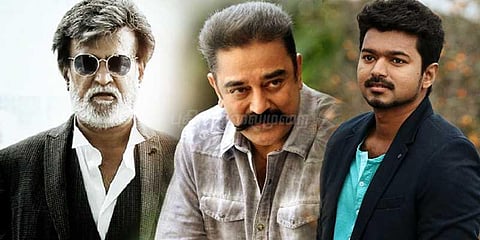 ஒரே மேடையில் கமல், ரஜினி, விஜய்‌?