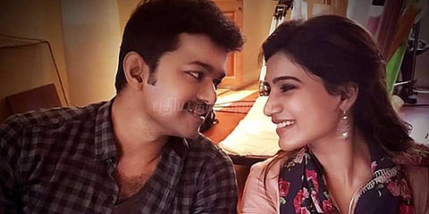 ’மெர்சல்’ விஜய்: சமந்தா மகிழ்ச்சி!