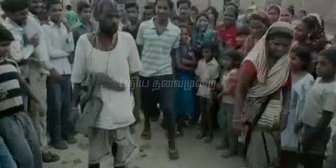 சிறுமிக்கு பாலியல் தொல்லை தந்தவருக்கு தர்மஅடி - பொதுமக்கள் ஆவேசம் 