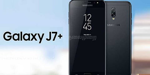 4 ஜிபி ரேம், டூயல் பிரைமரி கேமரா அம்சங்களுடன் அழகான சாம்சங் கேலக்ஸி ஜெ7 பிளஸ்