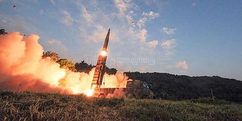 வடகொரியாவுக்கு பதிலடியாக தென்கொரியா ஏவுகணை சோதனை