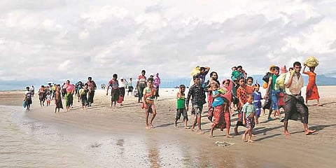 ரோஹிங்ய முஸ்லிம்களை தங்க வைக்க தயாராகும் தனித்தீவு