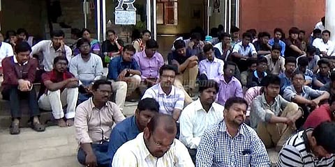 மருத்துவ மாணவர்கள் 3 ‌நாட்களாக உண்ணாவிரதம்