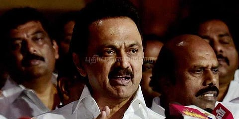 கீழடி அகழாய்வுப் பணிகளை சீர்குலைக்க முயற்சி - ஸ்டாலின் குற்றச்சாட்டு