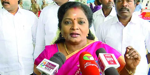 கீழடி குறித்து எதிர்க்கட்சிகள் பொய் பிரச்சாரம்: தமிழிசை கண்டனம்