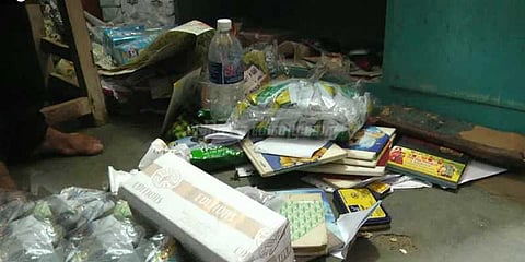 ஆயுத பூஜை கொண்டாடிய கடைகளில் கொள்ளை