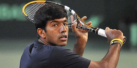 இந்தியாவின் ரோகன் போபண்ணா இணை போராடி தோல்வி