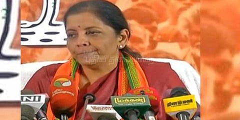 கறுப்புப்பணத்தை ஒழிப்பதில் காங்கிரஸுக்கு அக்கறையில்லை:   நிர்மலா சீதாராமன் குற்றச்சாட்டு